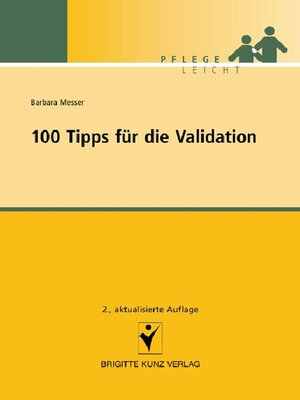 cover image of 100 Tipps für die Validation
